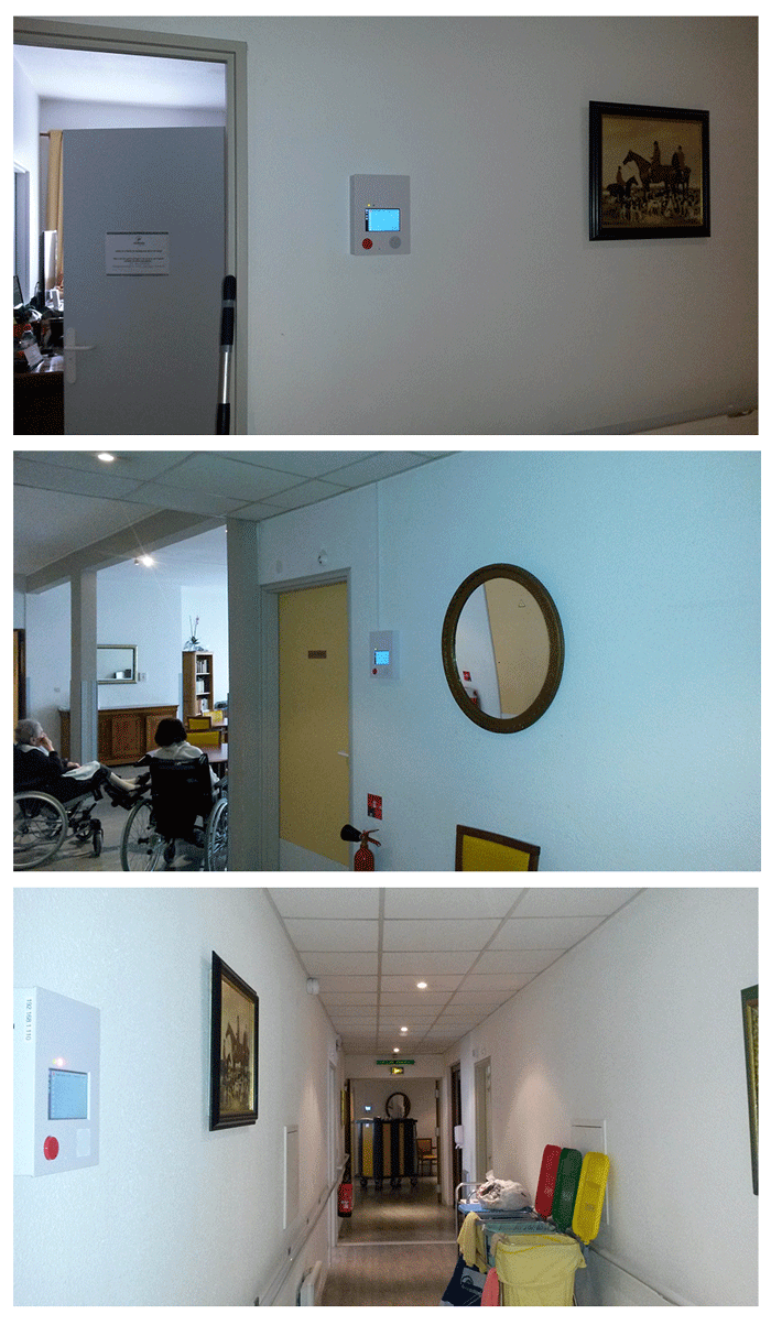 IP-based Nurse Call System Installation in France Nursing Home